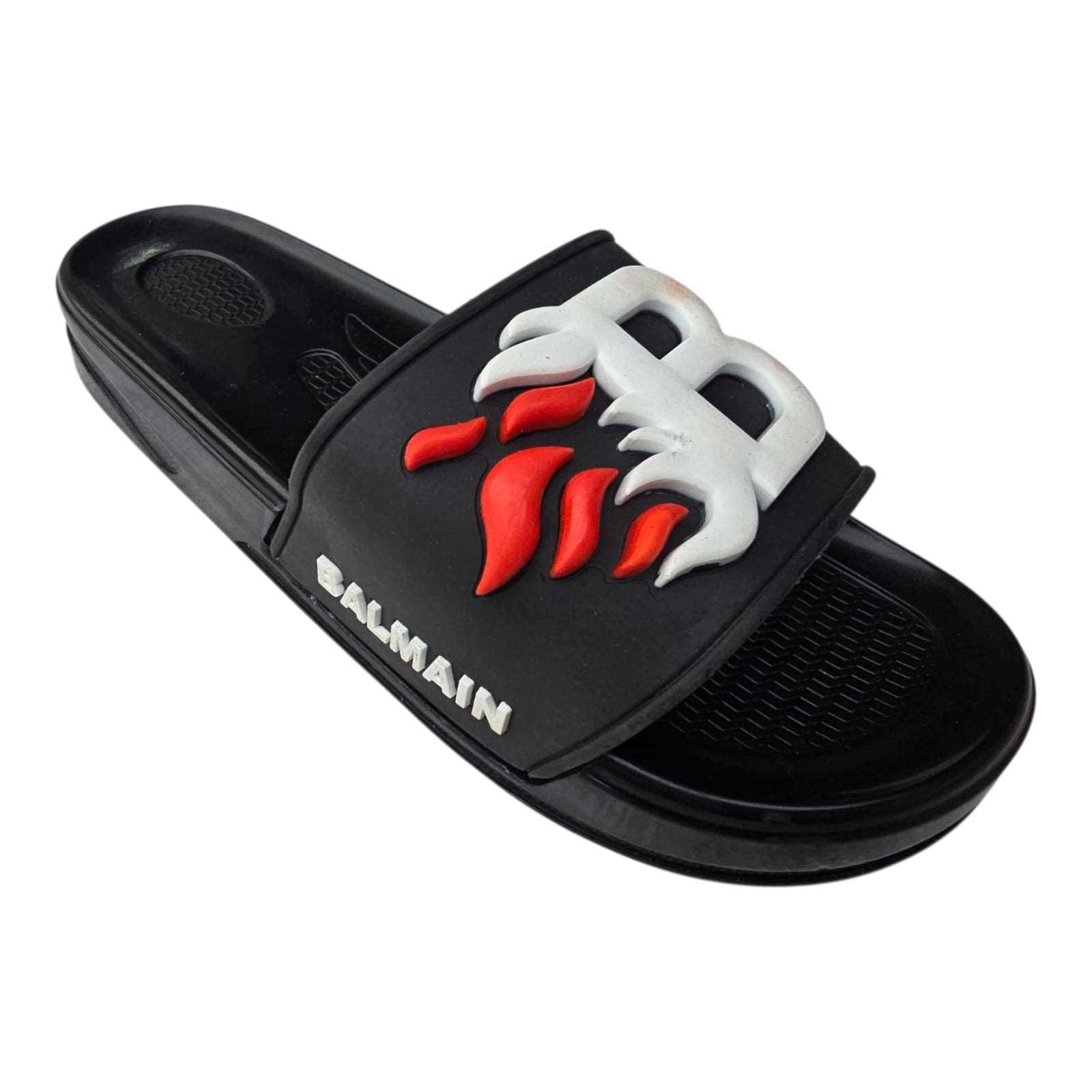 3006 شبشب ربر بروتان رجالي اديدس - BB - ابيض*احمر