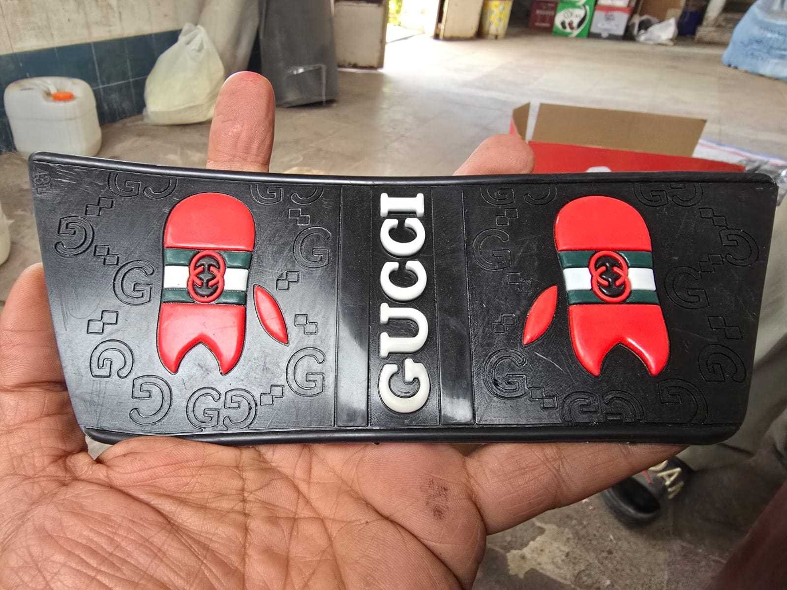 ربر sbort - احمر*اخضر- gucci