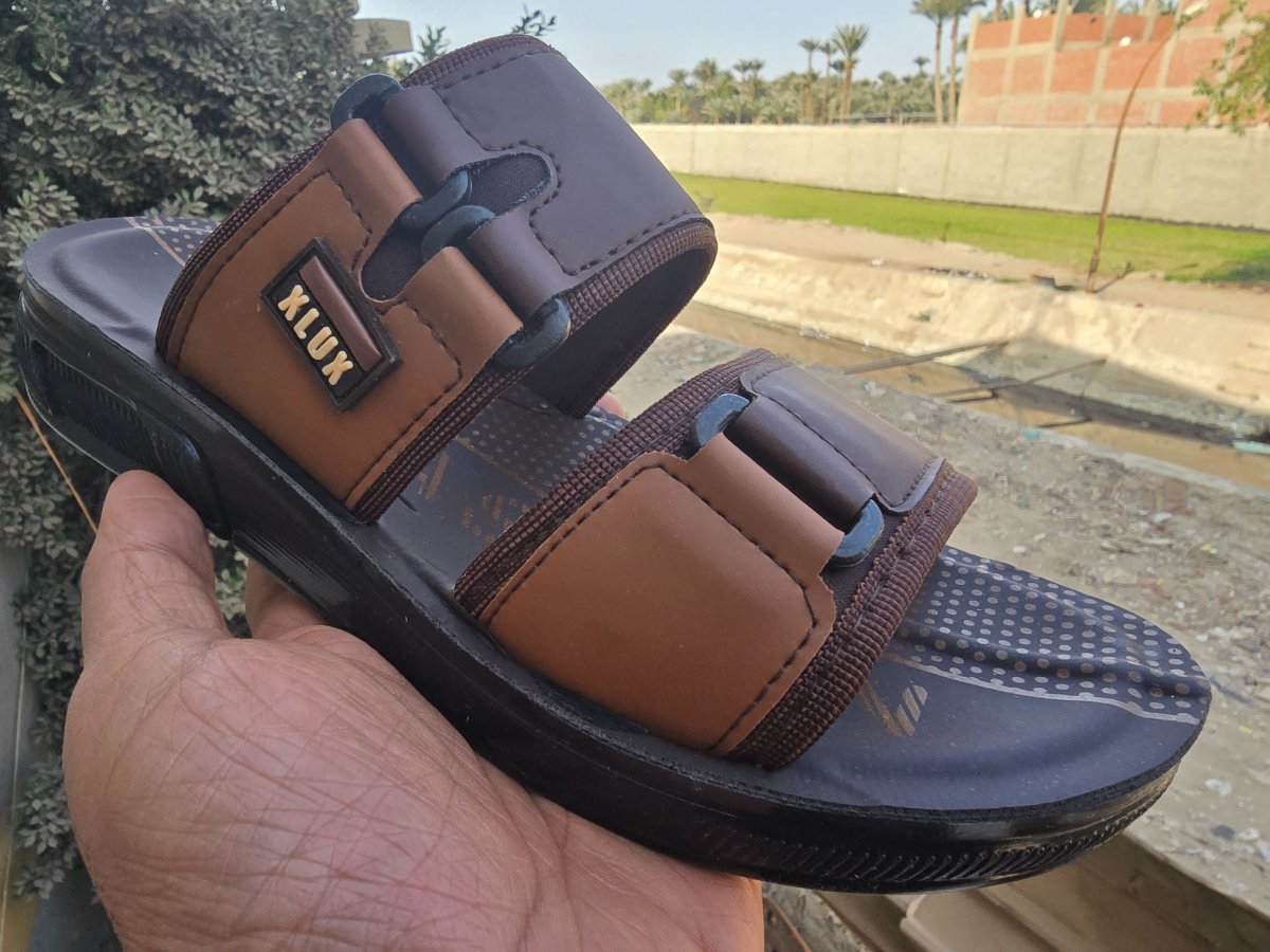 شبشب ستان رجالي مبطن - xlux - 532 - بني