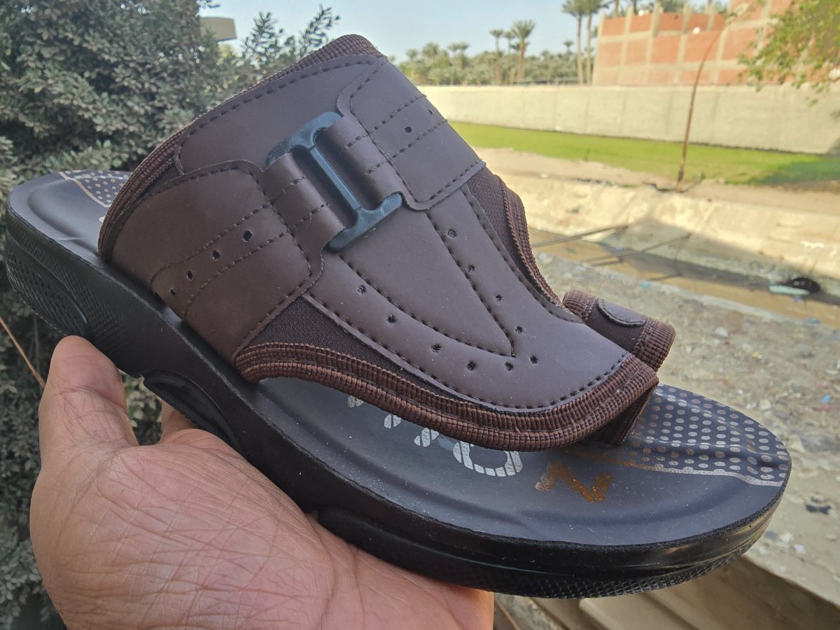 شبشب ستان رجالي مبطن - xlux - 536 - بني