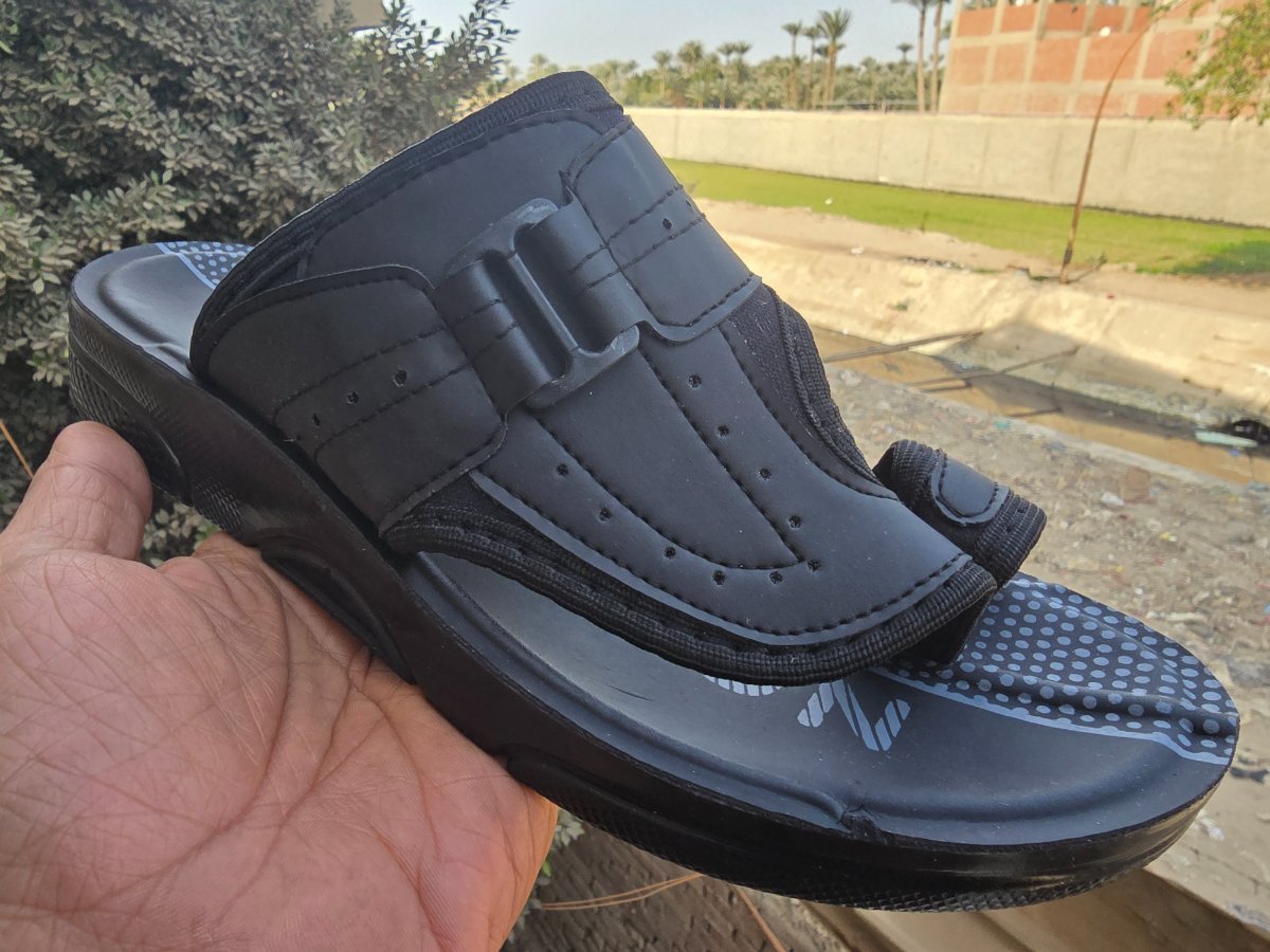 شبشب ستان رجالي مبطن - xlux - 536 - اسود