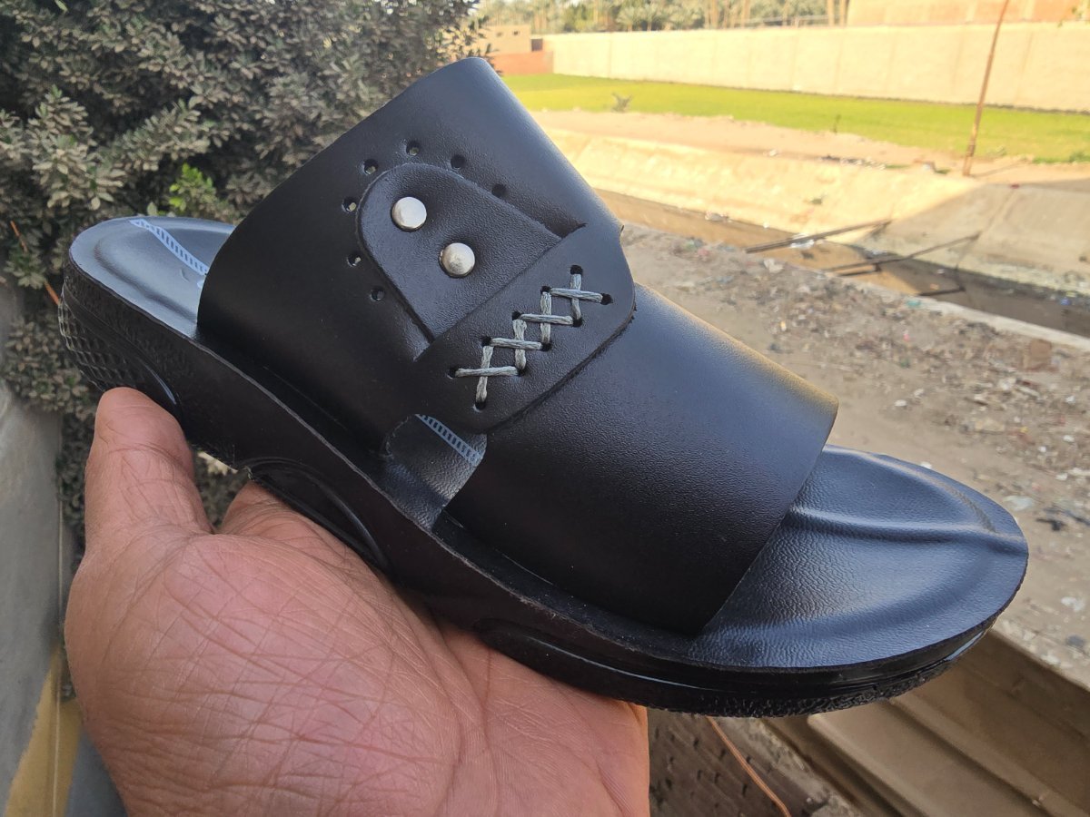 شبشب جلد شبابي - xlux - 709 -   اسود