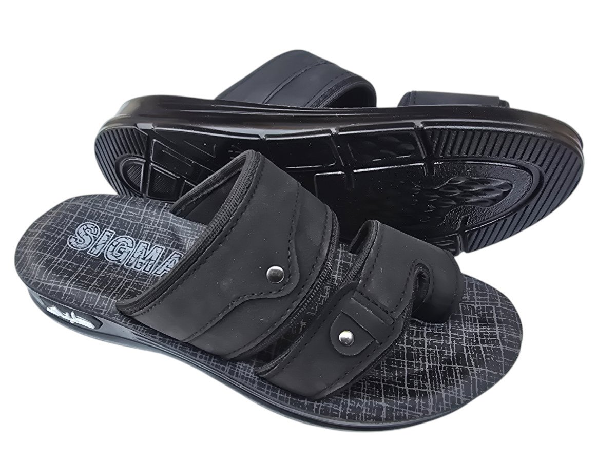 شبشب رجالي شمواه صناعي - سجما - 902 - اسود