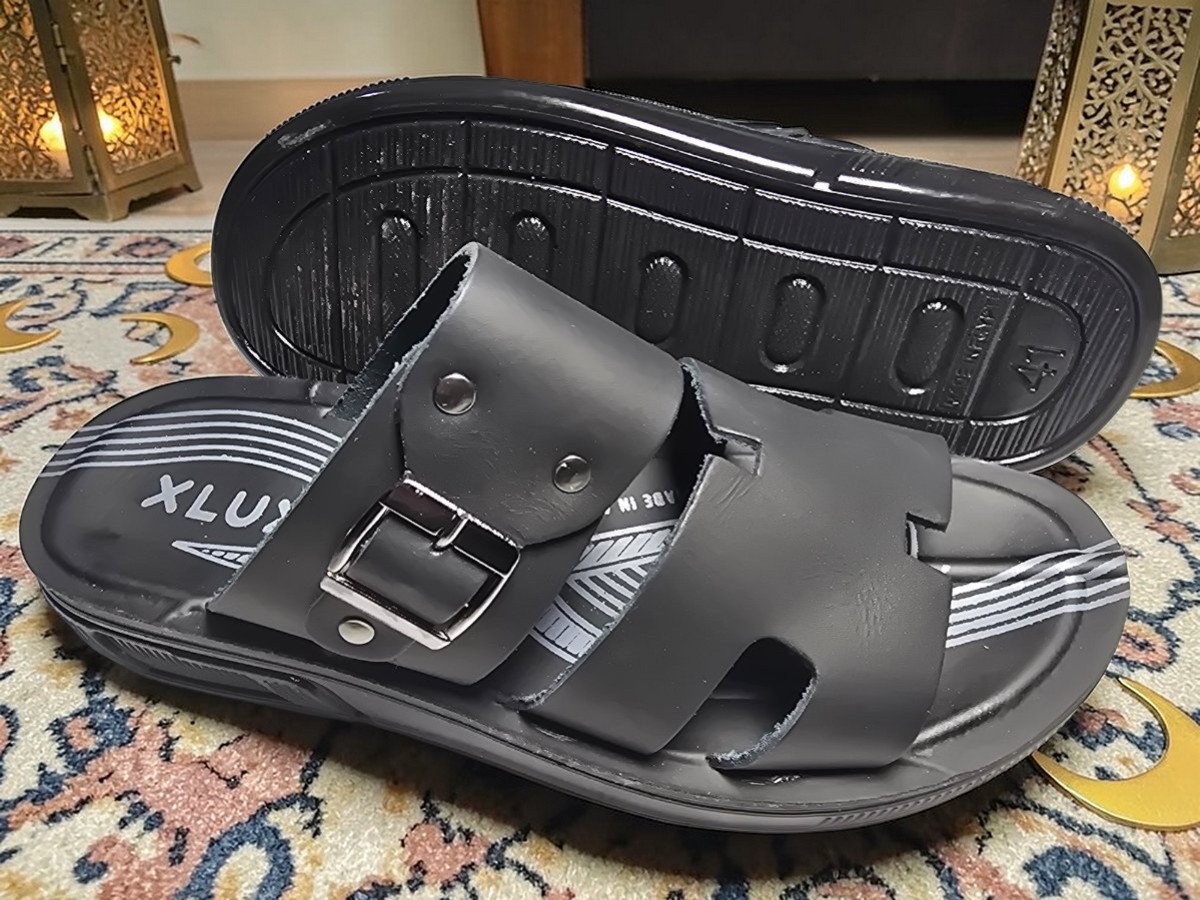 شبشب حقن رجالي xlux - 257- اسود